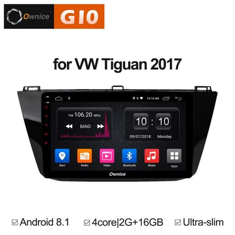Ownice G10 S1913E  Volkswagen Tiguan 2017 (Android 8.1)